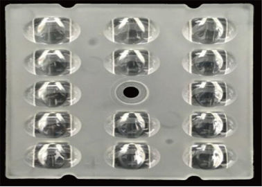 การจัดจำหน่ายไฟแบบ Ultra Wide Lens Array 14 In 1 Type 5 สำหรับไฟส่องสว่างที่จอดรถ
