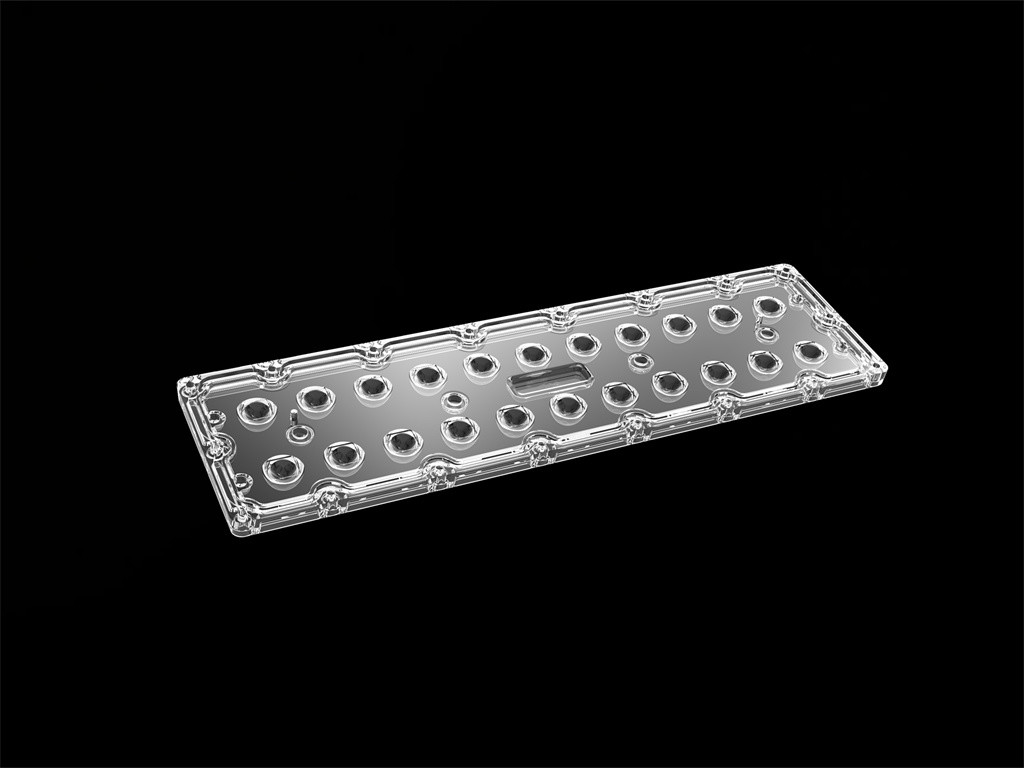 SMD7070 22 In 1 LED Flood Light Lens เลนส์ไฟถนน LED 60 องศาแบบสมมาตร