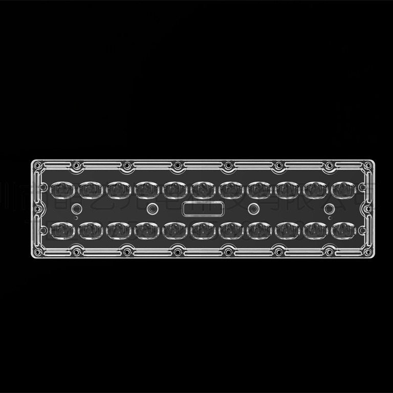 เลนส์ไฟถนน LED ประสิทธิภาพสูงพร้อมมุมลำแสงกว้าง เลนส์ SMD7070 22IN1 TYPE3