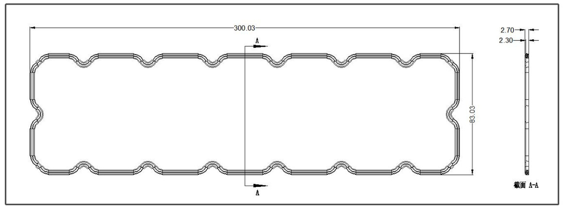 TYPE5 ความทนทานสูง LED Street Light Lens With Low Loss SMD7070 22IN1 สําหรับการส่องแสงที่จอดรถ
