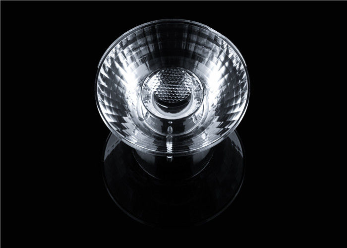 ความสว่างสูง PMMA LED Lens CE ได้รับการรับรองเลนส์ Optics LED สำหรับแสงสว่างของประชาชน