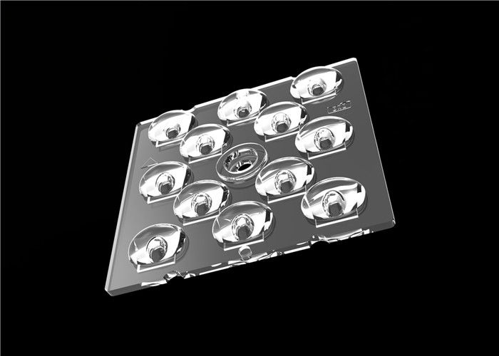 ฝาครอบเลนส์ LED แบบทึบโปร่งใส TYPE3 PCB Board ขนาด L50 * W50mm Transmissive Optical Device