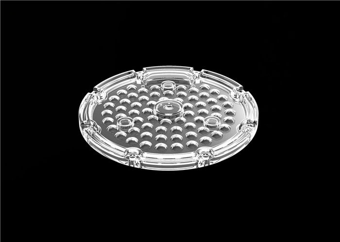 ล้าง PC High Power LED Lens, 64 Reflectors LED Optics IP65 สำหรับแสง Highbay รอบ