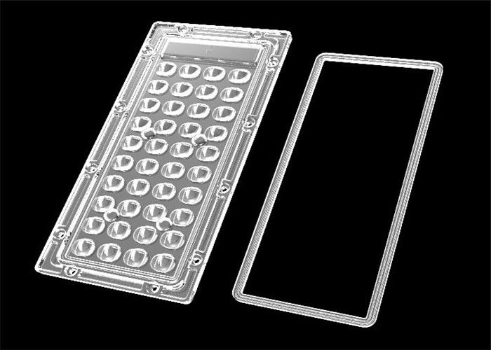 4 * 10 อะเรย์ไฟถนน LED โมดูล 180 * เลนส์ขนาด 83 มม. ไม่มีรังสี UV ผลิต