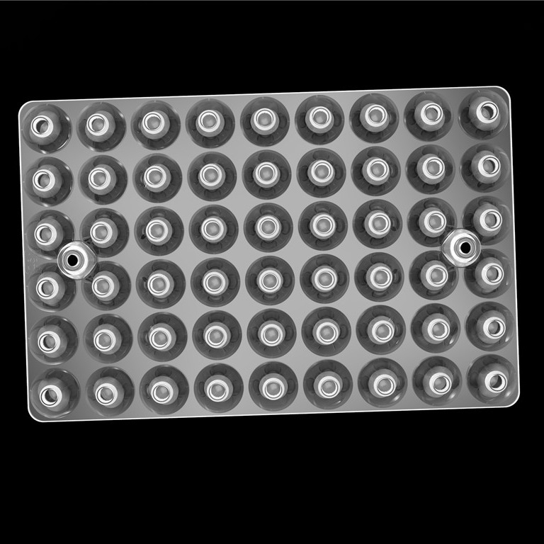 15 องศา 54 ออตติกส์ใน 1 เลนส์ Led Array สําหรับสเตเดี้ยม / ไฟสว่าง / ไฟถนน / ไฟสี่เหลี่ยม