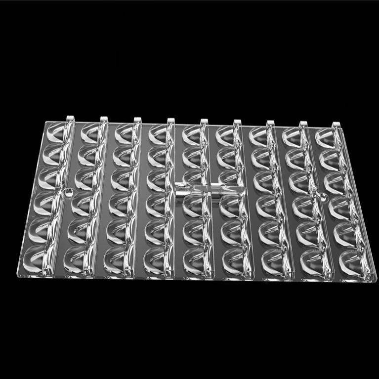 PC LED Stadium Lighting with 3030 Chips 54 LED lens, พลาสติก LED optic สําหรับการส่องแสงอุโมงค์/ไฟฉาย/ไฟถนน