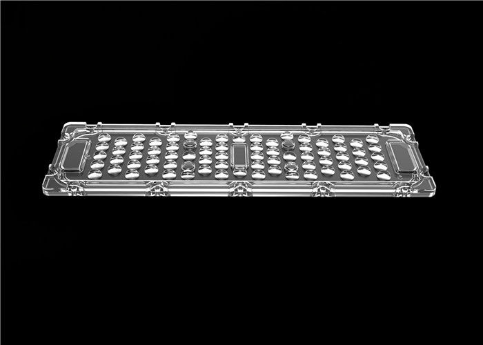 72 In 1 เลนส์อาร์เรย์ LED 60 องศาเลนส์ออพติคเลนส์สำหรับแสงอุโมงค์ภายนอก