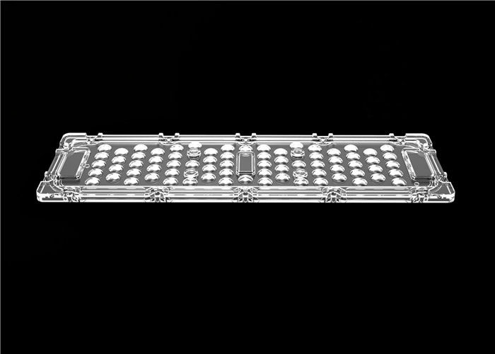 IP65 Degree LED Light Lens สมรรถนะของ Dark Sky 93% ประสิทธิภาพสูงสำหรับหลอดไฟ Mining Lamp