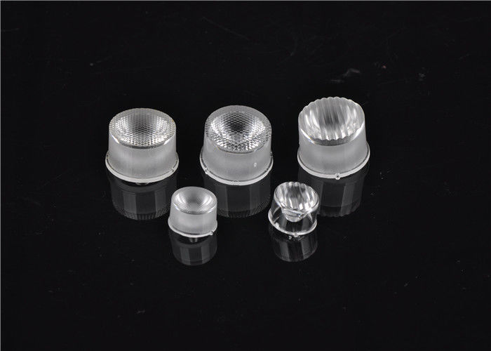 กันน้ำ PMMA เลนส์ LED 20 * 60 องศารอบรูปสำหรับล้างกำแพงโคมไฟ