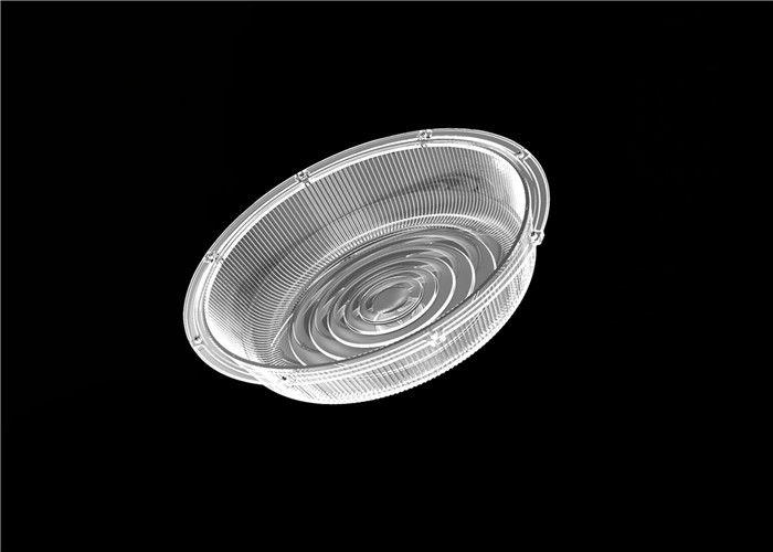 ดวงตาคุ้มครอง LED Light Lens 120 องศา LED Yard Light Lens สำหรับสวนโคมไฟ