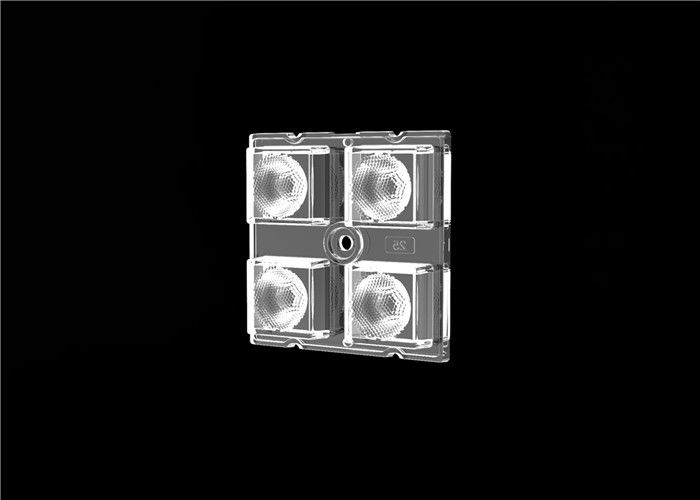 3535/5050 เลนส์ LED 4 in 1 Flood Light Lens พร้อมมุมลำแสง 25 องศา