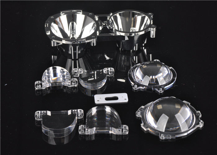 Cree XP-E / XP-G LED Reflectors Optics, 4 in 1 LED Multi Lens สำหรับไฟหน้าอัตโนมัติ