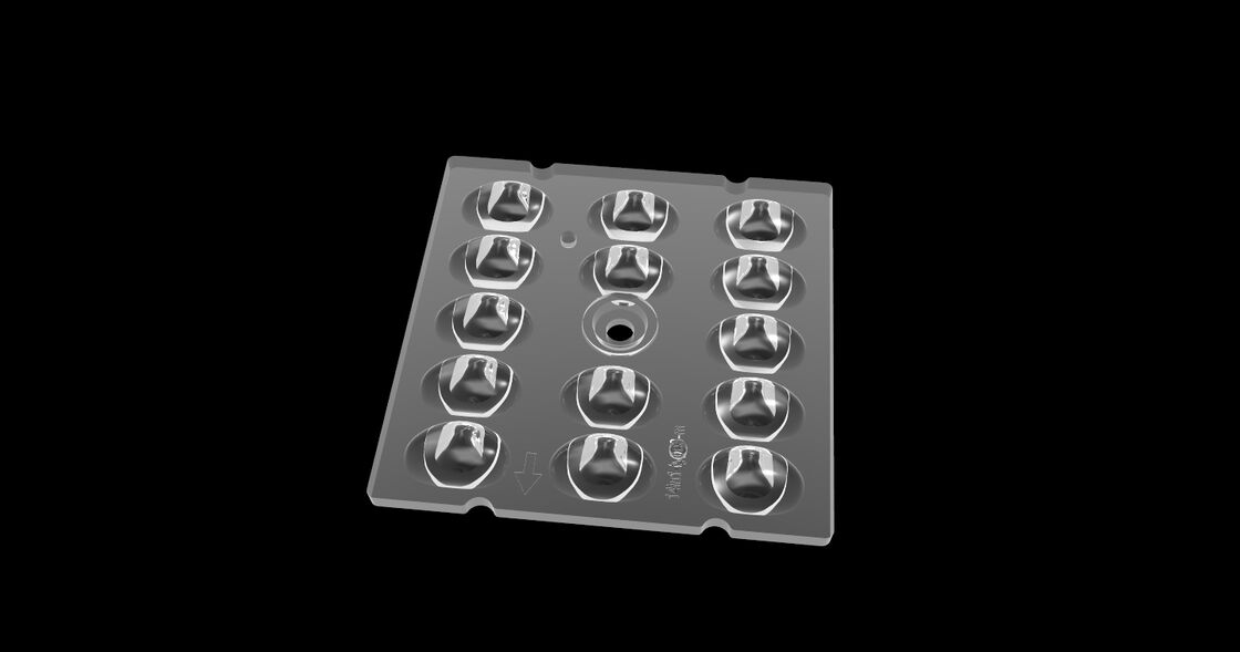 ประเภทที่ 3 ไฟ LED ชุดติดตั้งเพิ่มไฟถนนเลนส์วัสดุทั่วไปพลาสติก / ซิลิโคน