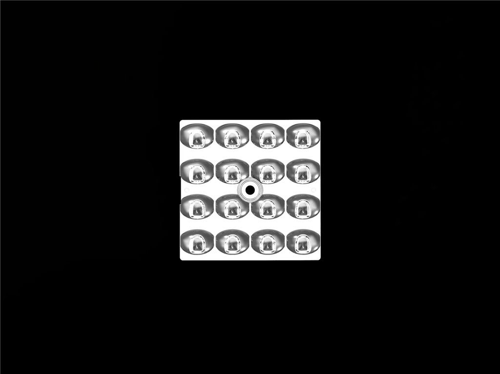 เลนส์เลนส์ LED ชนิด 3030 สำหรับแสงของเมืองและโคมไฟจุดจอดรถ