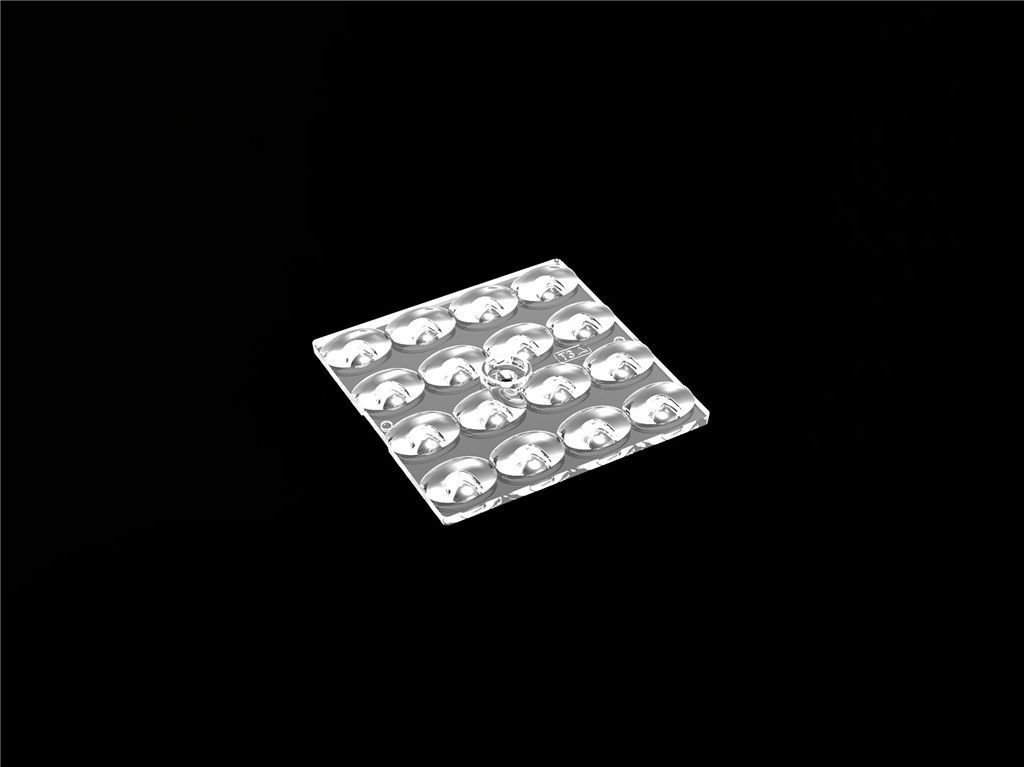 เลนส์เลนส์ LED ชนิด 3030 สำหรับแสงของเมืองและโคมไฟจุดจอดรถ