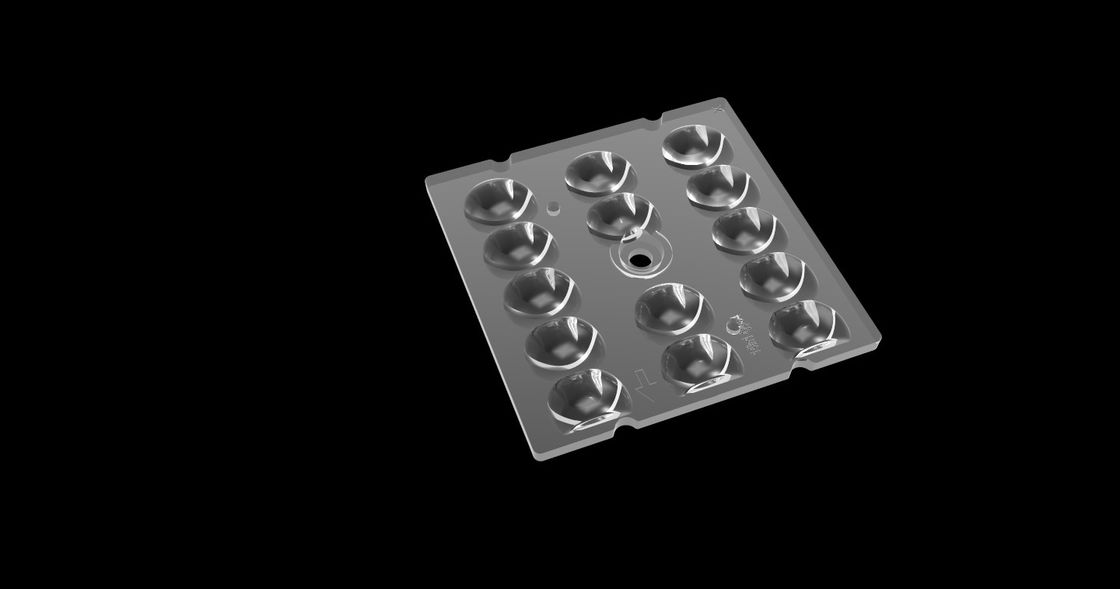 PHILIPS SMD3030 Square LED Lens 14 In 1, Eyes Protecting SMD LED Lens สำหรับไฟถนน LED