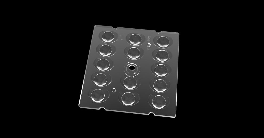 TYPE 3 Street Light Square LED Lens, เลนส์กระจายแสงอิสระสำหรับหลอดไฟ LED